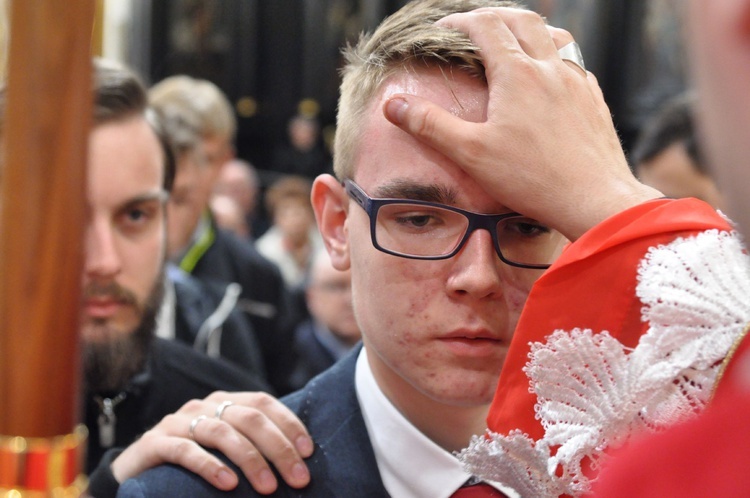 Bierzmowanie w bazylice św. Mikołaja w Bochni