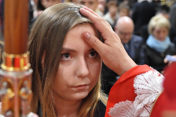 Bierzmowanie w bazylice św. Mikołaja w Bochni