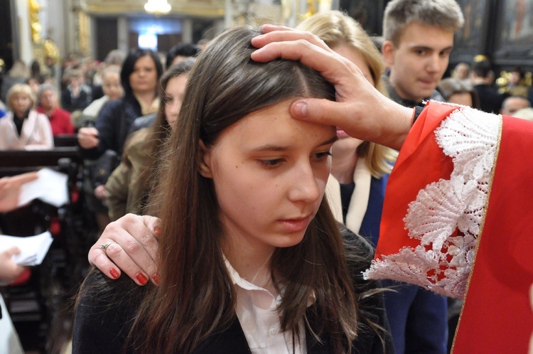 Bierzmowanie w bazylice św. Mikołaja w Bochni