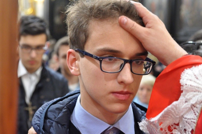 Bierzmowanie w bazylice św. Mikołaja w Bochni