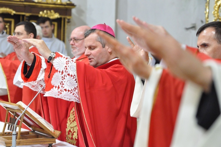 Bierzmowanie w bazylice św. Mikołaja w Bochni