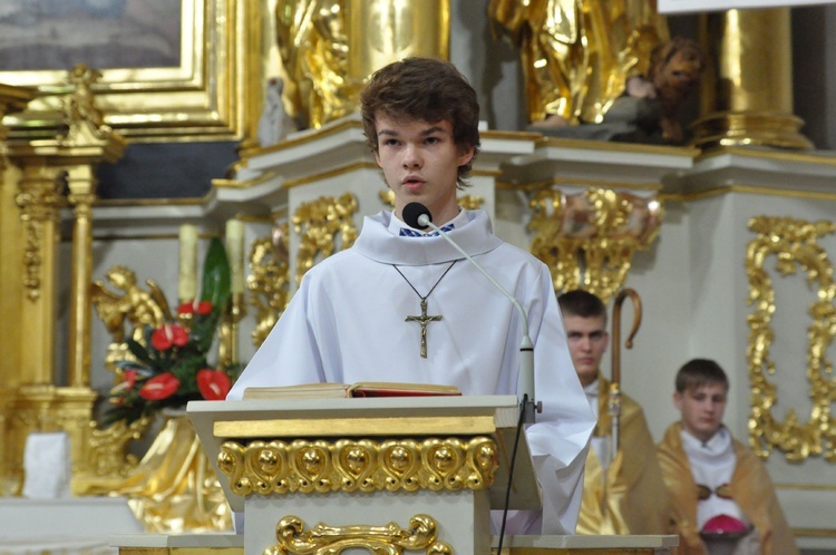 Bierzmowanie w bazylice św. Mikołaja w Bochni