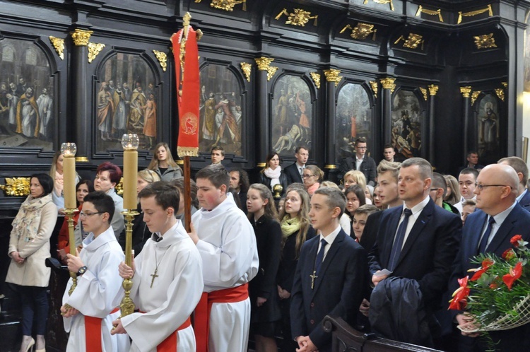 Bierzmowanie w bazylice św. Mikołaja w Bochni