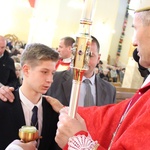 Bierzmowanie w sądeckiej Helenie