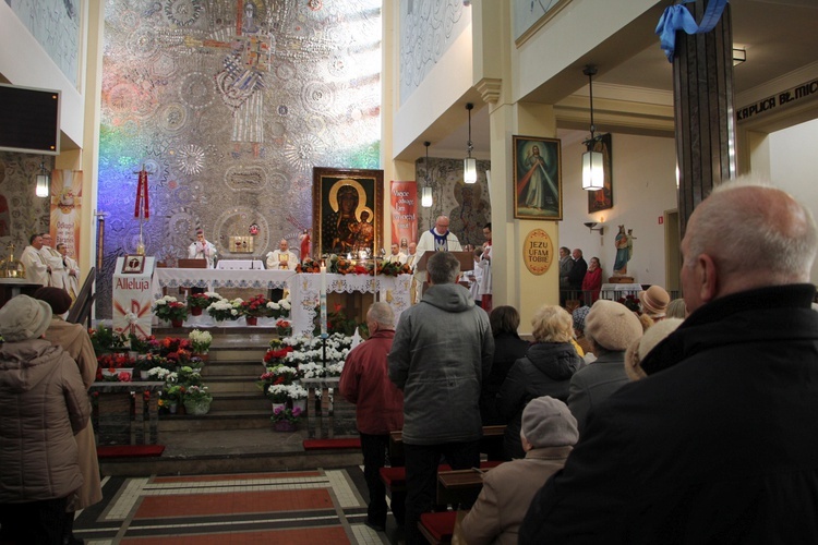 Powitanie ikony MB Częstochowskiej w Kutnie-Woźniakowie