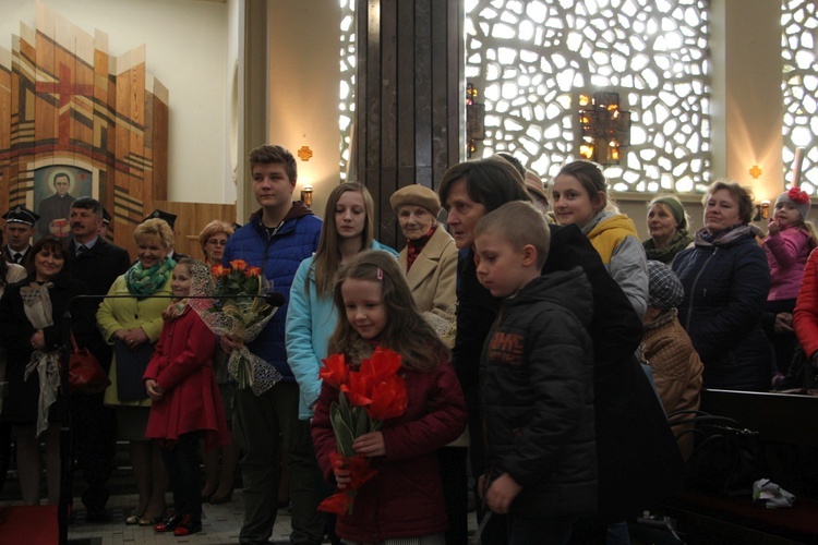 Powitanie ikony MB Częstochowskiej w Kutnie-Woźniakowie