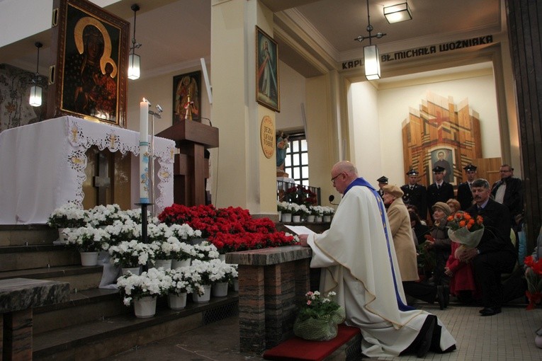 Powitanie ikony MB Częstochowskiej w Kutnie-Woźniakowie