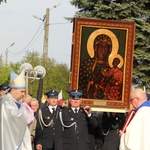 Powitanie ikony MB Częstochowskiej w Kutnie-Woźniakowie