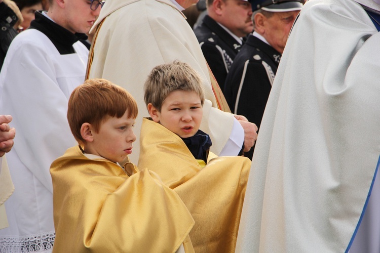 Powitanie ikony MB Częstochowskiej w Kutnie-Woźniakowie