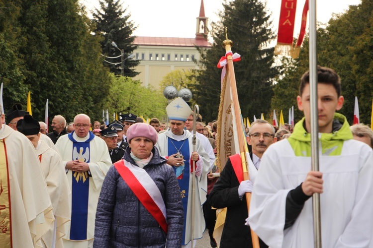 Powitanie ikony MB Częstochowskiej w Kutnie-Woźniakowie