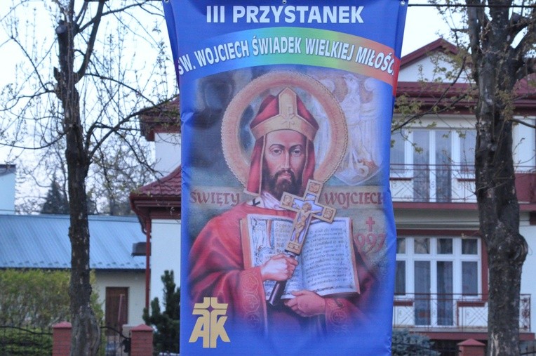 Relikwie św. Wojciecha w Brzesku