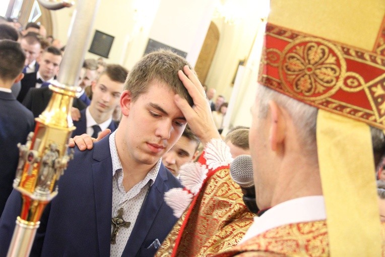 Bierzmowanie w Marcinkowicach