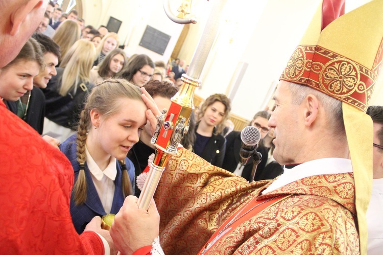 Bierzmowanie w Marcinkowicach