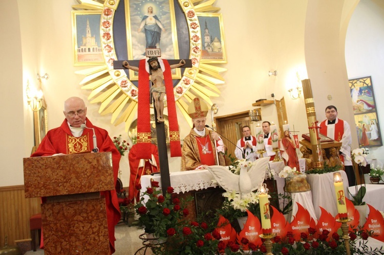 Bierzmowanie w Marcinkowicach