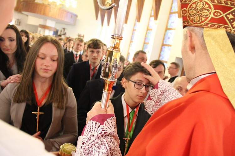 Bierzmowanie w Tęgoborzu