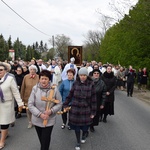 Powitanie ikony MB Częstochowskiej w parafii św. Jadwigi w Kutnie