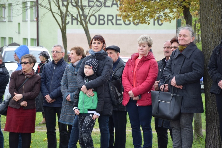 Powitanie ikony MB Częstochowskiej w parafii św. Jadwigi w Kutnie