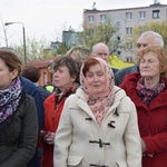 Powitanie ikony MB Częstochowskiej w parafii św. Jadwigi w Kutnie