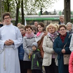 Powitanie ikony MB Częstochowskiej w parafii św. Jadwigi w Kutnie