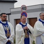 Powitanie ikony MB Częstochowskiej w parafii św. Jadwigi w Kutnie