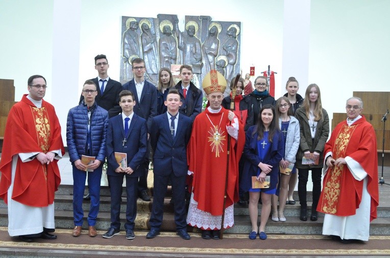 Bierzmowanie w kościele pw. św. Pawła w Bochni