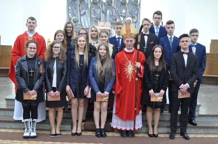 Bierzmowanie w kościele pw. św. Pawła w Bochni