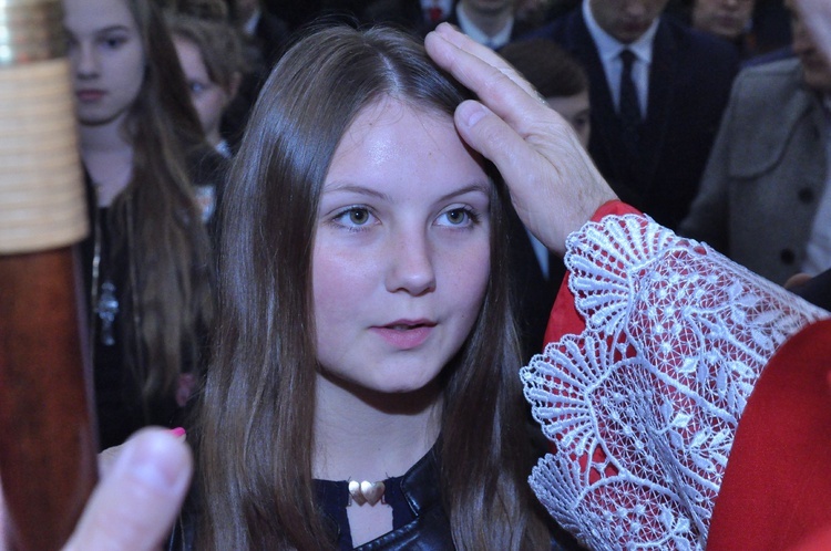 Bierzmowanie w kościele pw. św. Pawła w Bochni