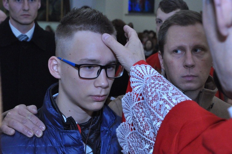 Bierzmowanie w kościele pw. św. Pawła w Bochni