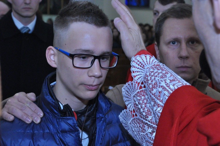 Bierzmowanie w kościele pw. św. Pawła w Bochni