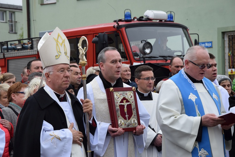 Powitanie ikony MB Częstochowskiej w parafii Błogosławionych Męczenników Kutnowskich