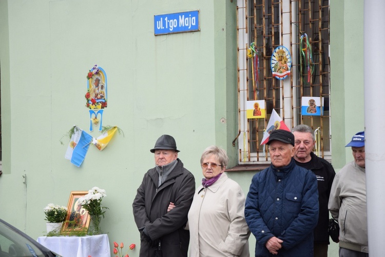 Powitanie ikony MB Częstochowskiej w parafii Błogosławionych Męczenników Kutnowskich