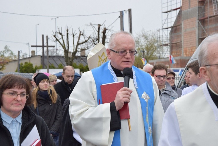Powitanie ikony MB Częstochowskiej w parafii Błogosławionych Męczenników Kutnowskich