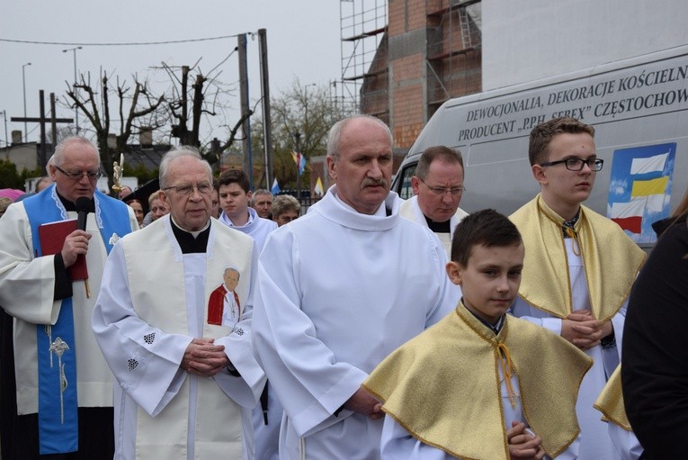 Powitanie ikony MB Częstochowskiej w parafii Błogosławionych Męczenników Kutnowskich