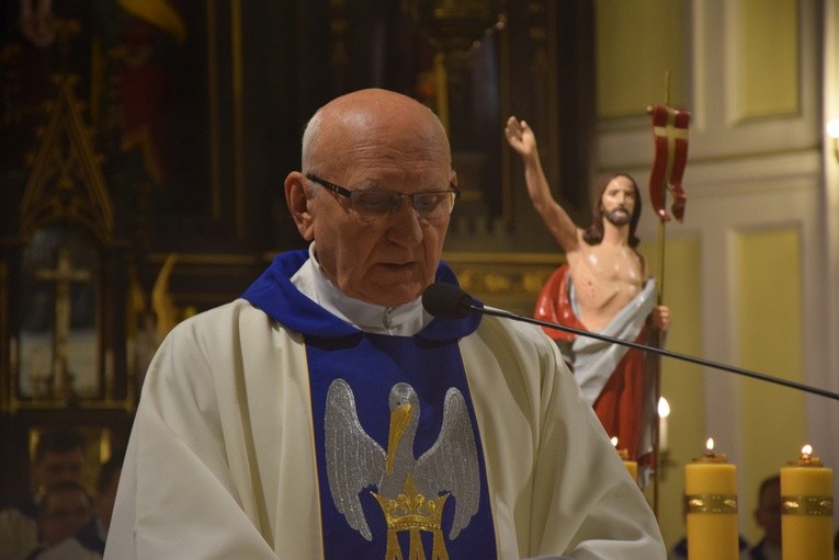 Powitanie ikony MB Częstochowskiej w parafii św. Wawrzyńca w Kutnie