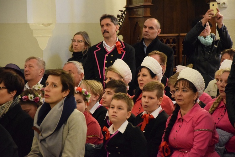 Powitanie ikony MB Częstochowskiej w parafii św. Wawrzyńca w Kutnie