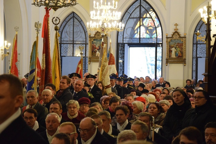 Powitanie ikony MB Częstochowskiej w parafii św. Wawrzyńca w Kutnie