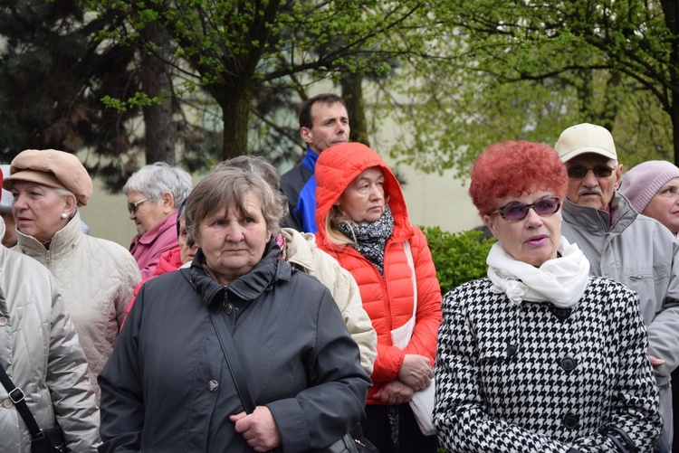 Powitanie ikony MB Częstochowskiej w parafii św. Wawrzyńca w Kutnie