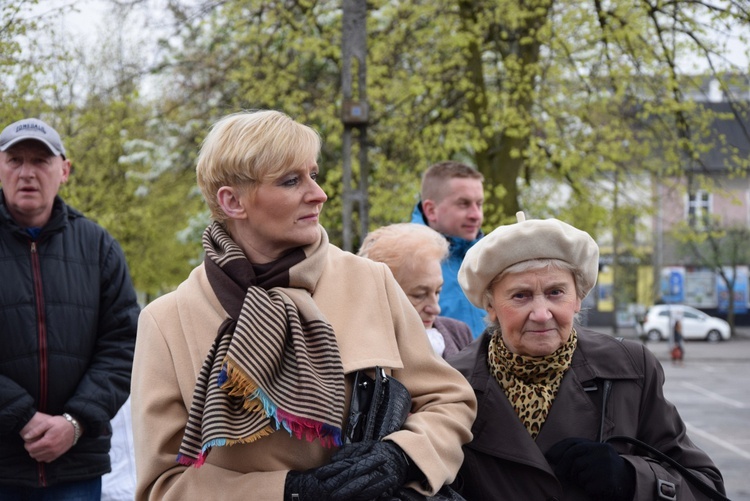 Powitanie ikony MB Częstochowskiej w parafii św. Wawrzyńca w Kutnie