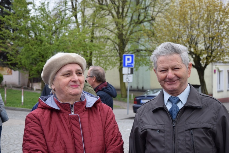 Powitanie ikony MB Częstochowskiej w parafii św. Wawrzyńca w Kutnie