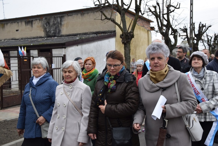 Powitanie ikony MB Częstochowskiej w parafii św. Wawrzyńca w Kutnie