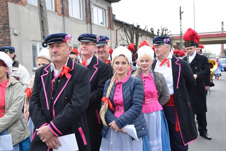 Powitanie ikony MB Częstochowskiej w parafii św. Wawrzyńca w Kutnie