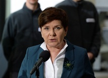 Szydło: Sytuacja pogodowa się stabilizuje