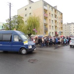 Powitanie ikony MB Częstochowskiej w parafii św. Jana Chrzciciela w Kutnie