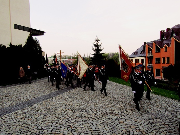 Strażacy z powiatu w Bochni