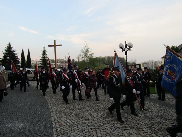 Strażacy z powiatu w Bochni