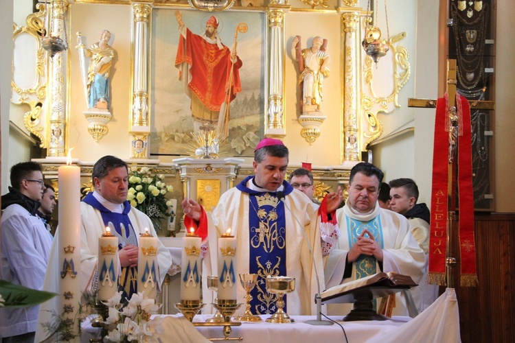 Powitanie ikony MB Częstochowskiej w Głogowcu