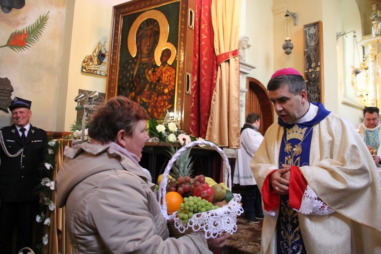 Powitanie ikony MB Częstochowskiej w Głogowcu