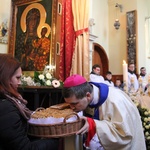 Powitanie ikony MB Częstochowskiej w Głogowcu