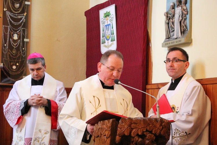 Powitanie ikony MB Częstochowskiej w Głogowcu