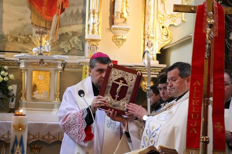 Powitanie ikony MB Częstochowskiej w Głogowcu
